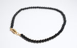 Black Bead Necklace