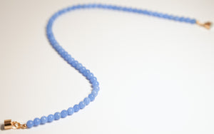 Baby Blue Bead Necklace