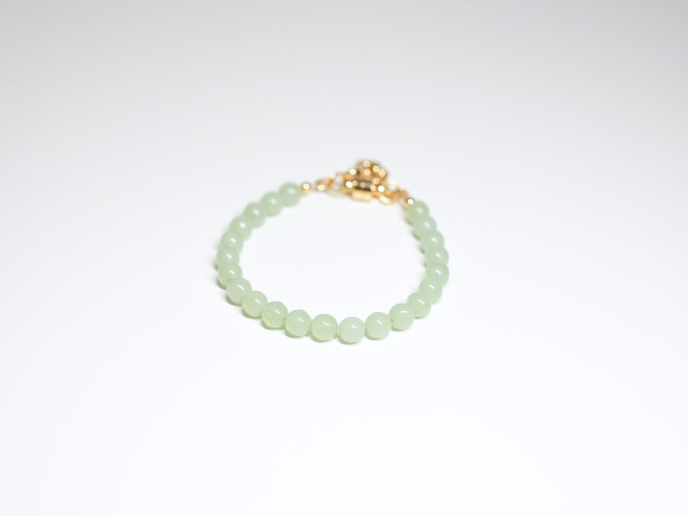 Seafoam Green Bead Bracelet