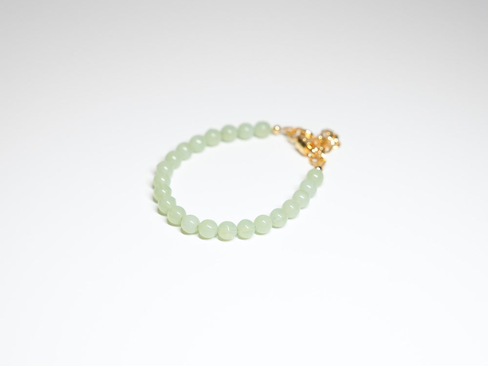 Seafoam Green Bead Bracelet