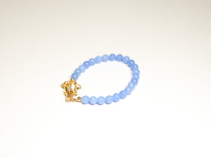 Baby Blue Bead Bracelet