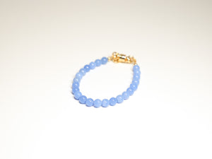 Baby Blue Bead Bracelet