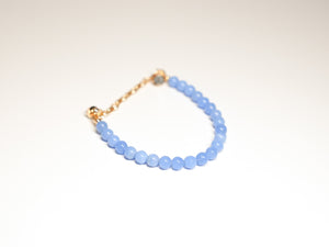 Baby Blue Bead Bracelet