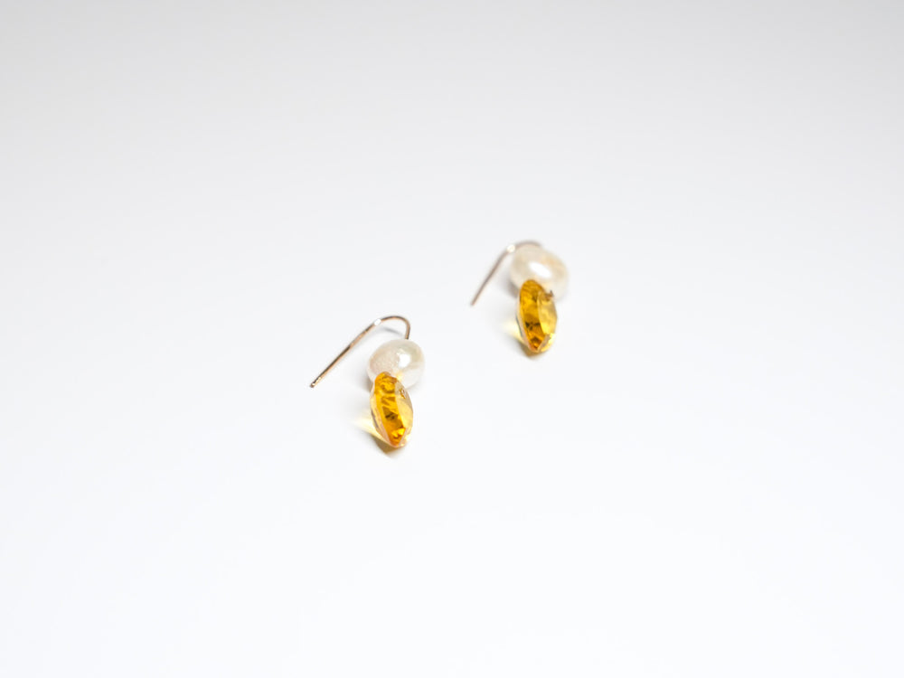 Canary Yellow Earrings