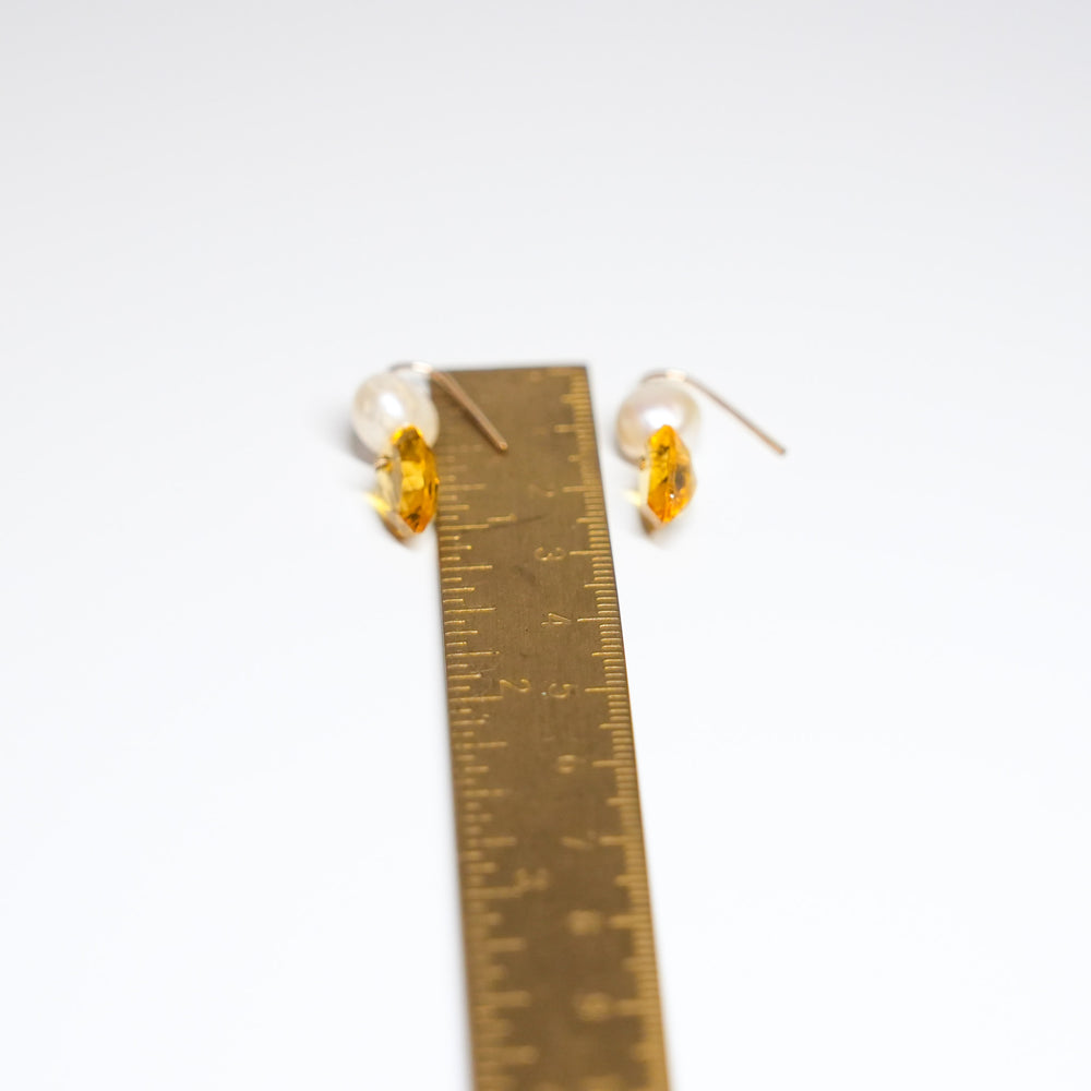 Canary Yellow Earrings