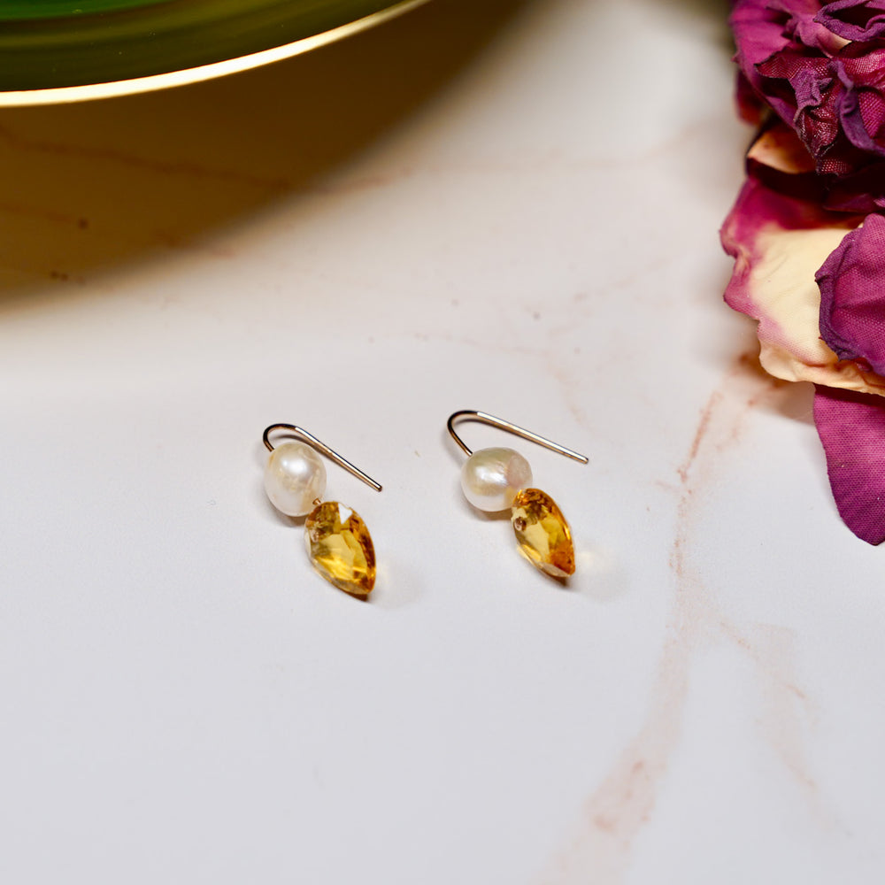 Canary Yellow Earrings