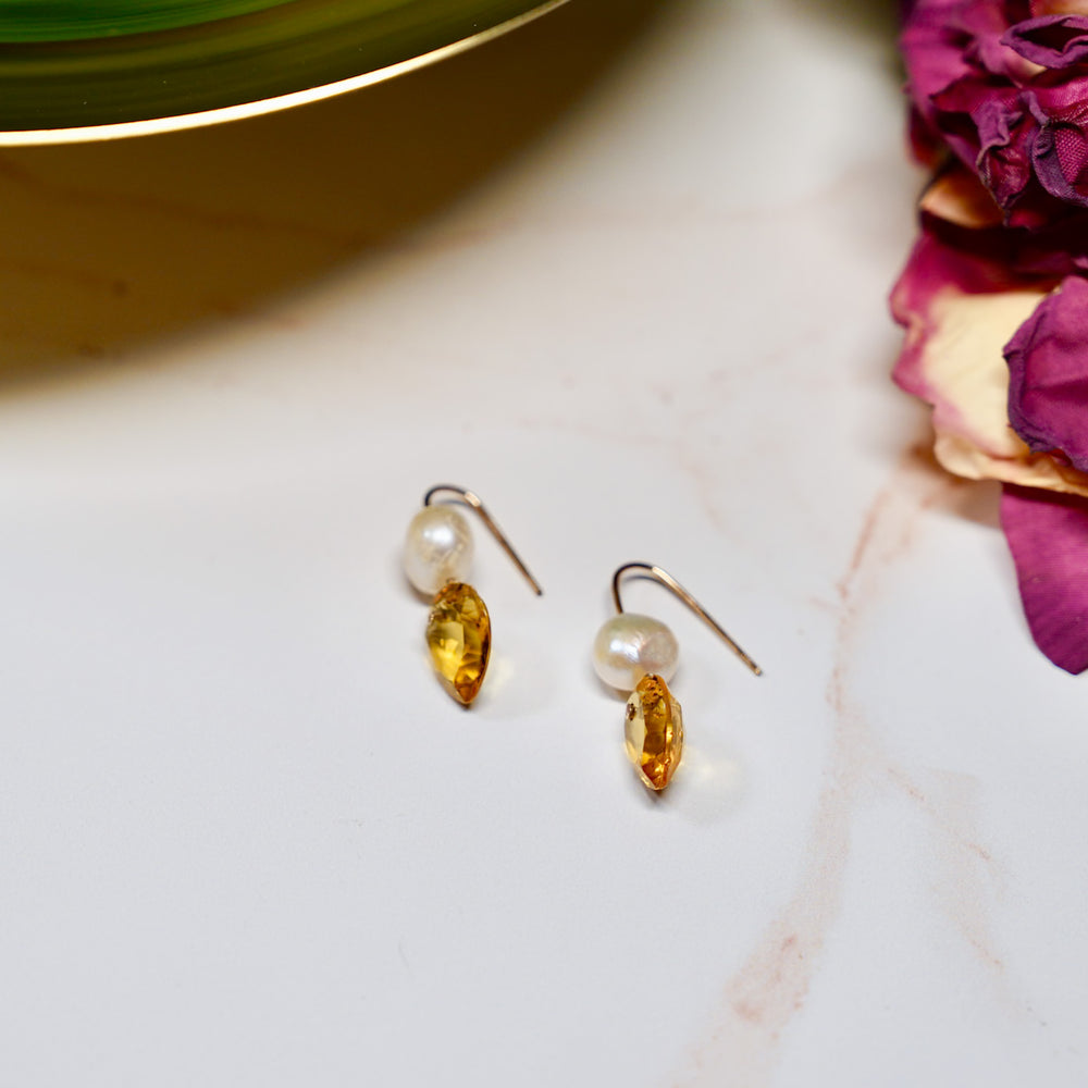 Canary Yellow Earrings