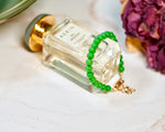 Kelly Green Bead Bracelet