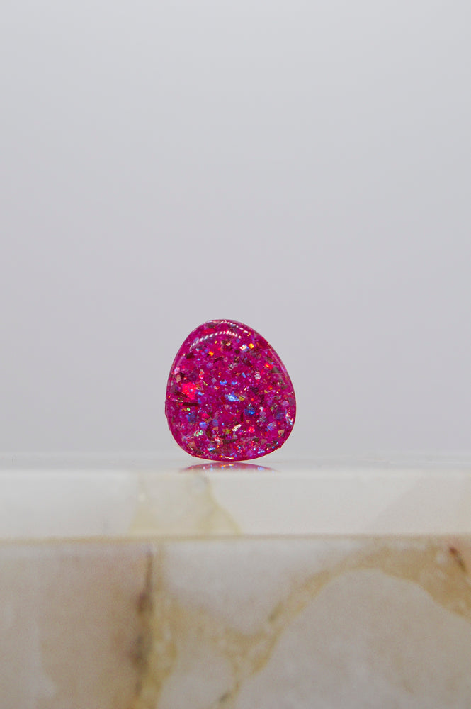 Ivy ring in hot pink